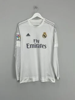 2015/16 REAL MADRID RONALDO #7 L/S HOME SHIRT (L) ADIDAS(2015 16 Real Madrid Ronaldo 7 L S Home Shirt L Adidas77) -Cultkits Shop IMG 7535 7890b303 7fb0 4c38 add5 41c41e1660ab
