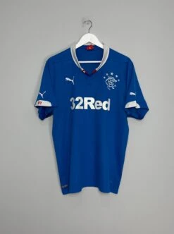 2014/15 RANGERS HOME SHIRT (XL) PUMA(2014 15 Rangers Home Shirt Xl Puma)