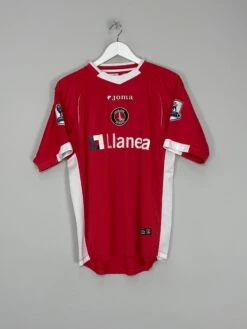 2005/06 CHARLTON ATHLETIC SORONDO #4 HOME SHIRT (S) JOMA(2005 06 Charlton Athletic Sorondo 4 Home Shirt S Joma87) -Cultkits Shop IMG 7707 36472b9f c1de 432a 8fe7 f0ba9c3226e6