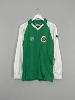 1980 VITORIA DE SETUBAL #5 L/S HOME SHIRT (M) PATRICK(1980 Vitoria De Setubal 5 L S Home Shirt M Patrick)