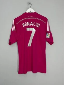 2014/15 REAL MADRID RONALDO #7 AWAY SHIRT (L) ADIDAS(2014 15 Real Madrid Ronaldo 7 Away Shirt L Adidas25145)