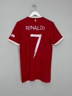 2021/22 MANCHESTER UNITED RONALDO #7 HOME SHIRT (M) ADIDAS(2021 22 Manchester United Ronaldo 7 Home Shirt M Adidas25)
