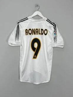 2004/05 REAL MADRID RONALDO #9 HOME SHIRT (S) ADIDAS(2004 05 Real Madrid Ronaldo 9 Home Shirt S Adidas241)