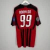 2007/08 AC MILAN RONALDO #9 *SUPER CUP* HOME SHIRT (XL) ADIDAS(2007 08 Ac Milan Ronaldo 9 Super Cup Home Shirt Xl Adidas)