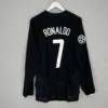 2003/05 MANCHESTER UNITED RONALDO #7 L/S C/L AWAY SHIRT (L) NIKE(2003 05 Manchester United Ronaldo 7 L S Cl Away Shirt L Nike 1)