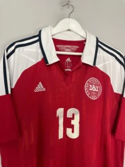 2012/13 DENMARK LARSEN #13 HOME SHIRT (XL) ADIDAS(2012 13 Denmark Larsen 13 Home Shirt Xl Adidas3762) -Cultkits Shop IMG 8057 716a7ff4 903f 4f26 989e e3664e1450e6