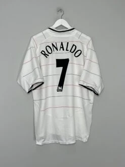2003/05 MANCHESTER UNITED RONALDO #7 THIRD SHIRT (XL) NIKE(2003 05 Manchester United Ronaldo 7 Third Shirt Xl Nike235)