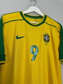 1998/00 BRAZIL RONALDO #9 HOME SHIRT (S) NIKE(1998 00 Brazil Ronaldo 9 Home Shirt S Nike09) 9 1998/00 BRAZIL RONALDO #9 HOME SHIRT (S) NIKE(1998 00 Brazil Ronaldo 9 Home Shirt S Nike09) -Cultkits Shop IMG 8302 1212ef8a 0fbb 40d3 b9c8 c80a11addcb9
