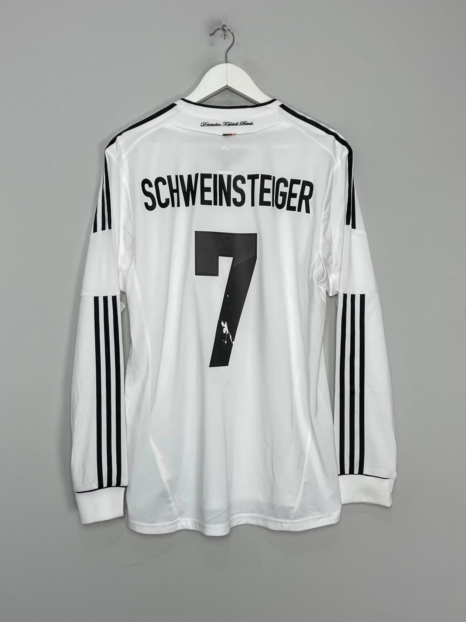 2012/13 GERMANY SCHWEINSTEIGER #7 *PLAYER ISSUE* L/S HOME SHIRT (XL) ADIDAS(2012 13 Germany Schweinsteiger 7 Player Issue L S Home Shirt Xl Adidas574) 3 2012/13 GERMANY SCHWEINSTEIGER #7 *PLAYER ISSUE* L/S HOME SHIRT (XL) ADIDAS(2012 13 Germany Schweinsteiger 7 Player Issue L S Home Shirt Xl Adidas574)
