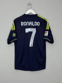 2012/13 REAL MADRID RONALDO #7 AWAY SHIRT (M) ADIDAS(2012 13 Real Madrid Ronaldo 7 Away Shirt M Adidas7674)