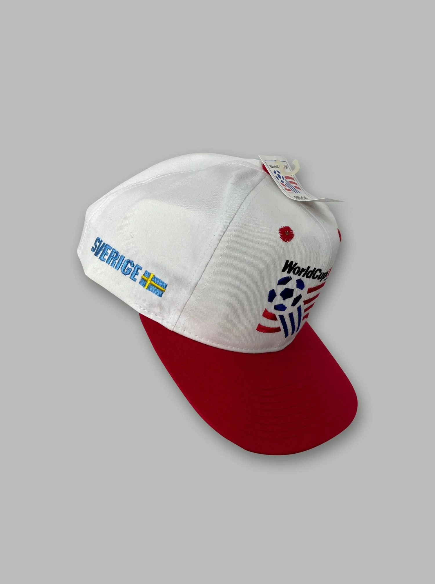 1994 USA X SWEDEN *BNWT* WORLD CUP CAP TWINS(1994 Usa Bnwt World Cup Cap Twins 1) 6 1994 USA X SWEDEN *BNWT* WORLD CUP CAP TWINS(1994 Usa Bnwt World Cup Cap Twins 1) - Image 4