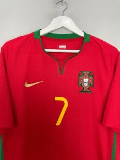 2008/10 PORTUGAL RONALDO #7 HOME SHIRT (L) NIKE(2008 10 Portugal Ronaldo 7 Home Shirt L Nike6456) -Cultkits Shop IMG 8560