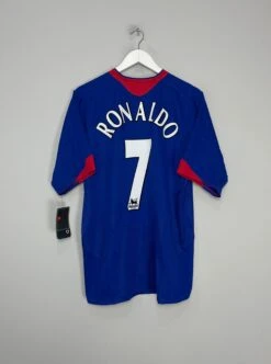 2005/06 MANCHESTER UNITED RONALDO #7 *BNWT* AWAY SHIRT (L) NIKE(2005 06 Manchester United Ronaldo 7 Bnwt Away Shirt L Nike32423)