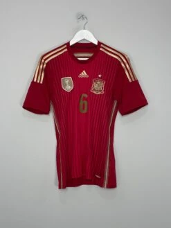 2013/15 SPAIN A.INIESTA #6 HOME SHIRT (S) ADIDAS(2013 15 Spain A Iniesta 6 Home Shirt S Adidas577) -Cultkits Shop IMG 8735 43de6f63 00f1 435d a732 696afb88d111