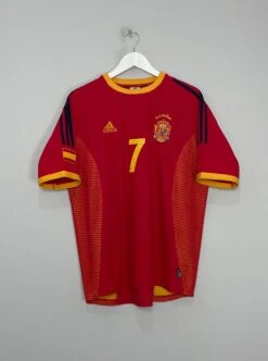 2002/04 SPAIN RAUL #7 HOME SHIRT (M) ADIDAS(2002 04 Spain Raul 7 Home Shirt M Adidas778) -Cultkits Shop IMG 8771 94e44446 d1c8 48f4 b271 04e0f32e5616