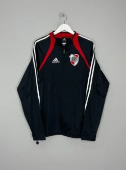 2004/05 RIVER PLATE 1/4 ZIP (S) ADIDAS(2004 05 River Plate 1 4 Zip S Adidas5674)