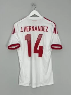 2011/12 MEXICO J.HERNANDEZ #14 AWAY SHIRT (S) ADIDAS(2011 12 Mexico J Hernandez 14 Away Shirt S Adidas332)