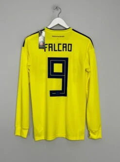 2018/19 COLOMBIA FALCAO #9 *BNWT* L/S HOME SHIRT (S) ADIDAS(2018 19 Colombia Falcao 9 Bnwt L S Home Shirt S Adidas11)