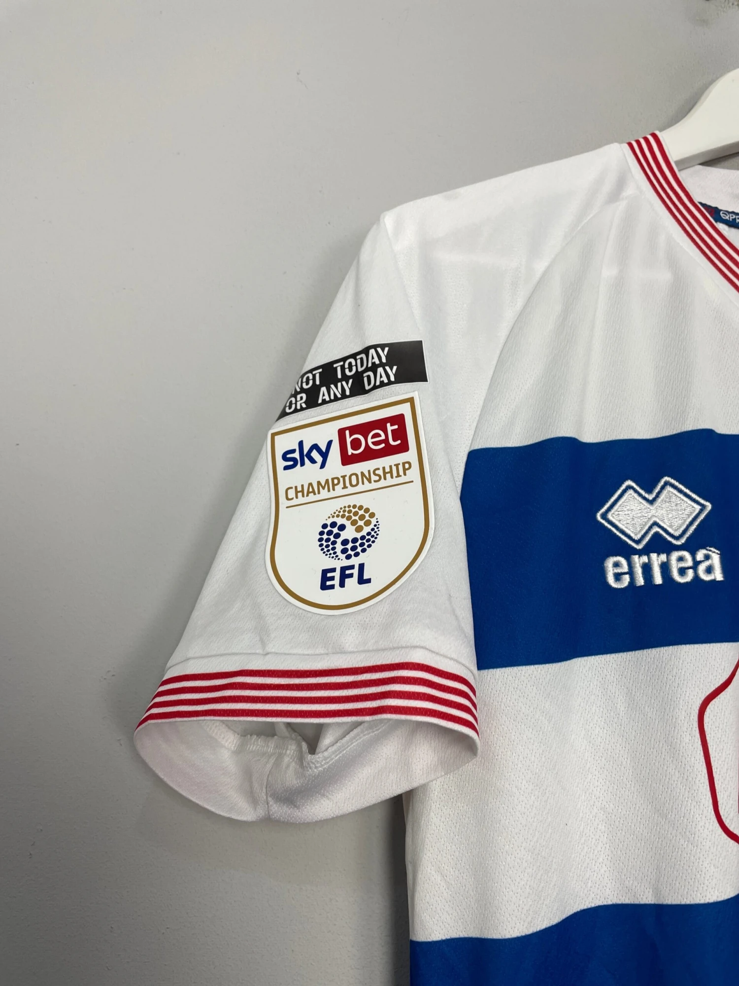 2020/21 QPR BALL #12 *MATCH ISSUE* HOME SHIRT (M) ERREA(2020 21 Qpr Ball 12 Match Issue Home Shirt M Errea) 6 2020/21 QPR BALL #12 *MATCH ISSUE* HOME SHIRT (M) ERREA(2020 21 Qpr Ball 12 Match Issue Home Shirt M Errea) - Image 5