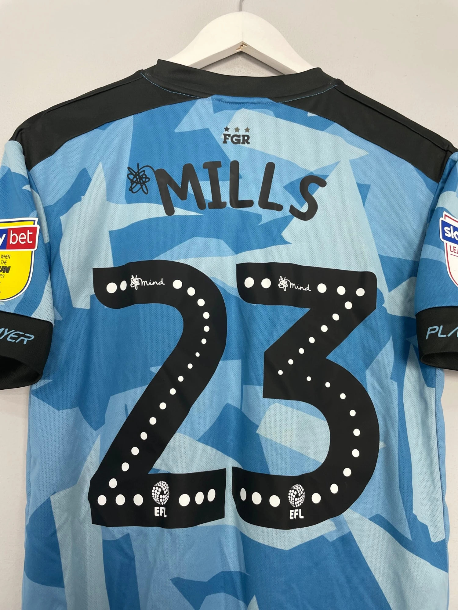 2019/21 FOREST GREEN ROVERS MILLS #23 *MATCH ISSUE* THIRD SHIRT (S) PL(2019 21 Forest Green Rovers Mills 23 Match Issue Third Shirt S Pl) 4 2019/21 FOREST GREEN ROVERS MILLS #23 *MATCH ISSUE* THIRD SHIRT (S) PL(2019 21 Forest Green Rovers Mills 23 Match Issue Third Shirt S Pl) - Image 2