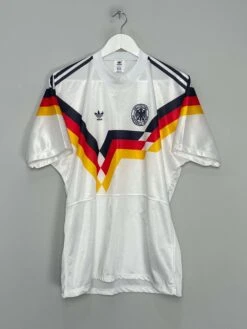 1990/91 GERMANY HOME SHIRT (L) ADIDAS(1990 91 Germany Home Shirt L Adidas4547)