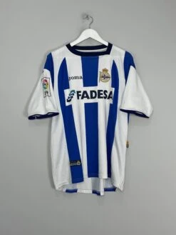 2004/05 DEPORTIVO LA CORUNA HOME SHIRT (XL) JOMA(2004 05 Deportivo La Coruna Home Shirt Xl Joma467)