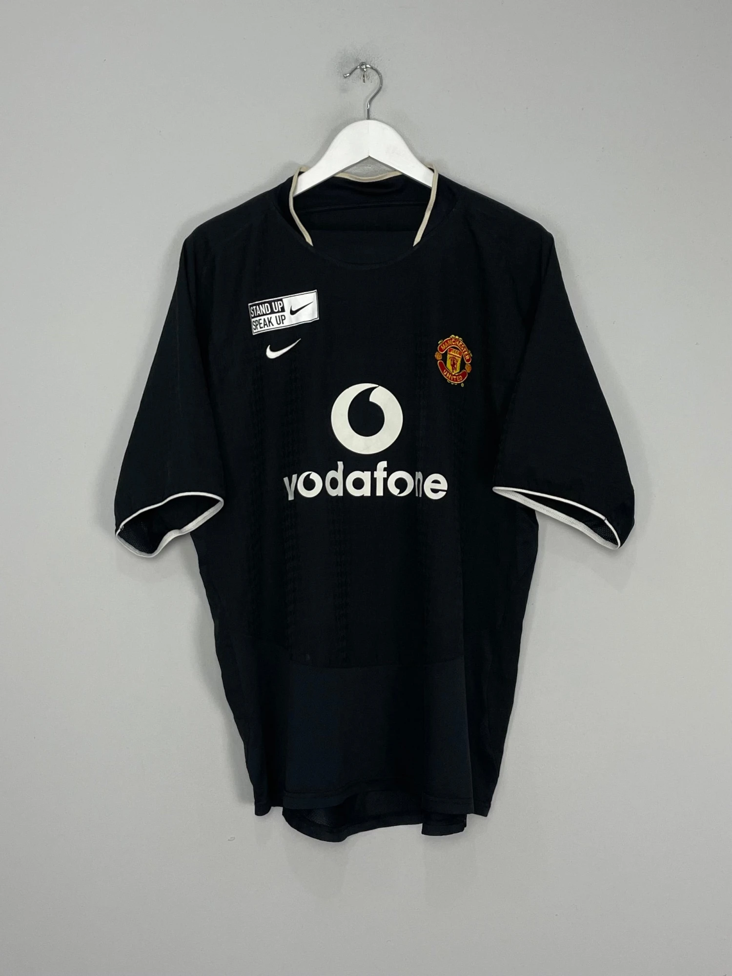 2003/05 MANCHESTER UNITED RONALDO #7 *STAND UP TO RACISM* AWAY SHIRT (M) NIKE(2003 05 Manchester United Ronaldo 7 Away Shirt M Nike788) 5 2003/05 MANCHESTER UNITED RONALDO #7 *STAND UP TO RACISM* AWAY SHIRT (M) NIKE(2003 05 Manchester United Ronaldo 7 Away Shirt M Nike788) - Image 3