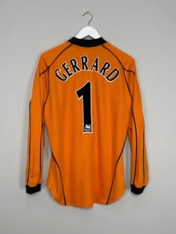 2000/01 EVERTON GERRARD #1 GK SHIRT (M) PUMA(2000 01 Everton Gerrard 1 Gk Shirt M Puma)