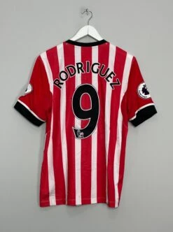 2016/17 SOUTHAMPTON RODRIGUEZ #9 *MATCH ISSUE* HOME SHIRT (L) UNDER ARMOUR(2016 2017 Southampton Rodriguez 9 Match Issue Home Shirt L Under Armour)