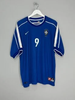 1998/00 BRAZIL RONALDO #9 AWAY SHIRT (XL) NIKE(1998 00 Brazil Ronaldo 9 Away Shirt Xl Nike474) -Cultkits Shop IMG 9919 6c98c4a8 2814 4b1e aca4 9ccba28746b7
