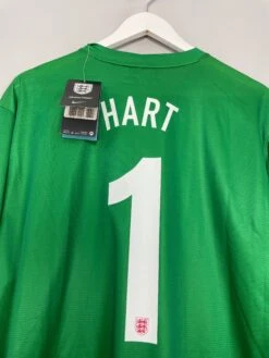 2013/14 ENGLAND HART #1 *150 YEARS* BNWT GK SHIRT (XL) NIKE(2013 2014 England Hart 1 150 Years Bnwt Gk Shirt Xl Nike) -Cultkits Shop IMG 9955