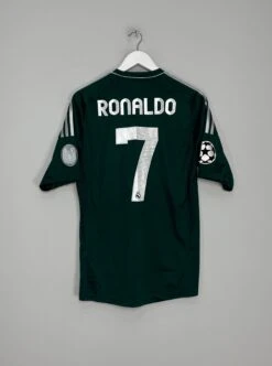 2012/13 REAL MADRID RONALDO #7 C/L THIRD SHIRT (M) ADIDAS(2012 13 Real Madrid Ronaldo 7 C L Third Shirt M Adidas43)