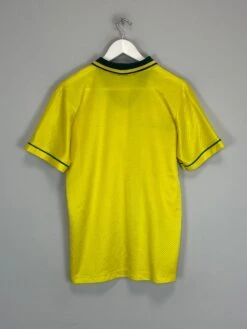 1994/97 BRAZIL HOME SHIRT (S) UMBRO(1994 97 Brazil Home Shirt S Umbrobrau40725) -Cultkits Shop IMG E1125