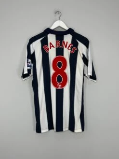 2010/11 WEST BROM BARNES #8 *MATCH ISSUE* HOME SHIRT (L) UMBRO(2010 11 West Brom Barnes 8 Match Issue Home Shirt L Umbro)