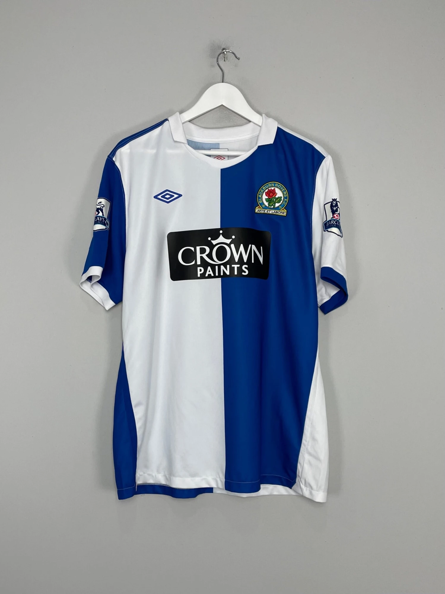 2010/11 BLACKBURN ROVERS BENJANI #21 *MATCH ISSUE* HOME SHIRT (XL) UMBRO(2010 11 Blackburn Rovers Benjani 21 Match Issue Home Shirt Xl Umbro2) 6 2010/11 BLACKBURN ROVERS BENJANI #21 *MATCH ISSUE* HOME SHIRT (XL) UMBRO(2010 11 Blackburn Rovers Benjani 21 Match Issue Home Shirt Xl Umbro2) - Image 4