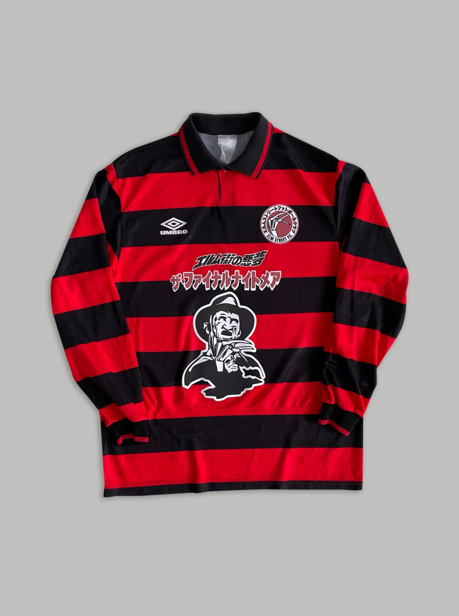 1992 CULT KITS X FREDDY'S DEAD JAPANESE MOVIE MASHUP (L) UMBRO(1992 Cult Kits X Freddys Dead Japanese Movie Mashup L Umbro) 3 1992 CULT KITS X FREDDY'S DEAD JAPANESE MOVIE MASHUP (L) UMBRO(1992 Cult Kits X Freddys Dead Japanese Movie Mashup L Umbro)