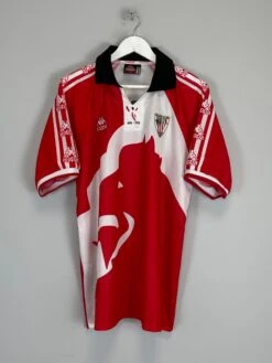 1997/98 ATHLETIC BILBAO ALKORTA M #4 *CENTENARY* HOME SHIRT (XL) KAPPA(1997 98 Athletic Bilbao Alkorta M 4 Centenary Home Shirt Xl Kappa) -Cultkits Shop image00002 01f21d93 a72d 46e4 a999 79e58543a09b