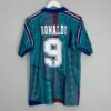 1995/97 BARCELONA RONALDO #9 AWAY SHIRT (S) KAPPA(1995 97 Barcelona Ronaldo 9 Away Shirt S Kappa676)