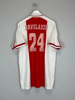 1996/97 AJAX ARVELADZE #24 SPECIAL C/L HOME SHIRT (XL) UMBRO(1996 97 Ajax Arveladze 24 Special C L Home Shirt Xl Umbro)