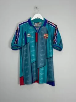 1995/97 BARCELONA RONALDO #9 AWAY SHIRT (S) KAPPA(1995 97 Barcelona Ronaldo 9 Away Shirt S Kappa676) -Cultkits Shop image00010 a6f291c8 9c73 4af6 b6ee 82478212df23