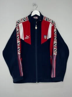 1994/95 ATLETICO MADRID TRACK JACKET (XXL) PUMA(Cult Kits 1994 95 Atletico Madrid Track Jacket Xxl Puma473)