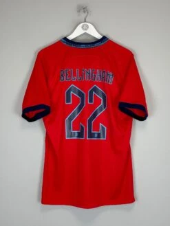 2022/23 ENGLAND BELLINGHAM #22 AWAY SHIRT (L) NIKE(2022 23 England Bellingham 22 Away Shirt L Nike647)