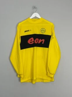 2002/03 DORTMUND L/S HOME SHIRT (M) GOOL(2002 03 Dortmund L S Home Shirt M Gool865)