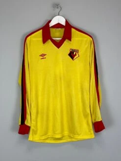 1978/92 WATFORD L/S HOME SHIRT (M) UMBRO(1978 92 Watford L S Home Shirt M Umbro5235)