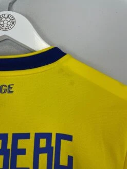 2018/20 SWEDEN FORSBERG #10 HOME SHIRT (M) ADIDAS(2018 20 Sweden Forsberg 10 Home Shirt M Adidas5225) -Cultkits Shop image00029