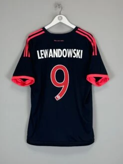 2015/16 BAYERN MUNICH LEWANDOWSKI #9 THIRD SHIRT (XL) ADIDAS(2015 16 Bayern Munich Lewandowski 9 Third Shirt Xl Adidas2525)