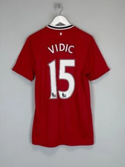 2011/12 MANCHESTER UNITED VIDIC #15 HOME SHIRT (S) NIKE(2011 12 Manchester United Vidic 15 Home Shirt S Nike856)