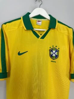1997/98 BRAZIL RONALDO #9 HOME SHIRT (M) NIKE(1997 98 Brazil Ronaldo 9 Home Shirt M Nike24) -Cultkits Shop image00048 4bb58753 bbd0 466c bc4b cfe2491773e0