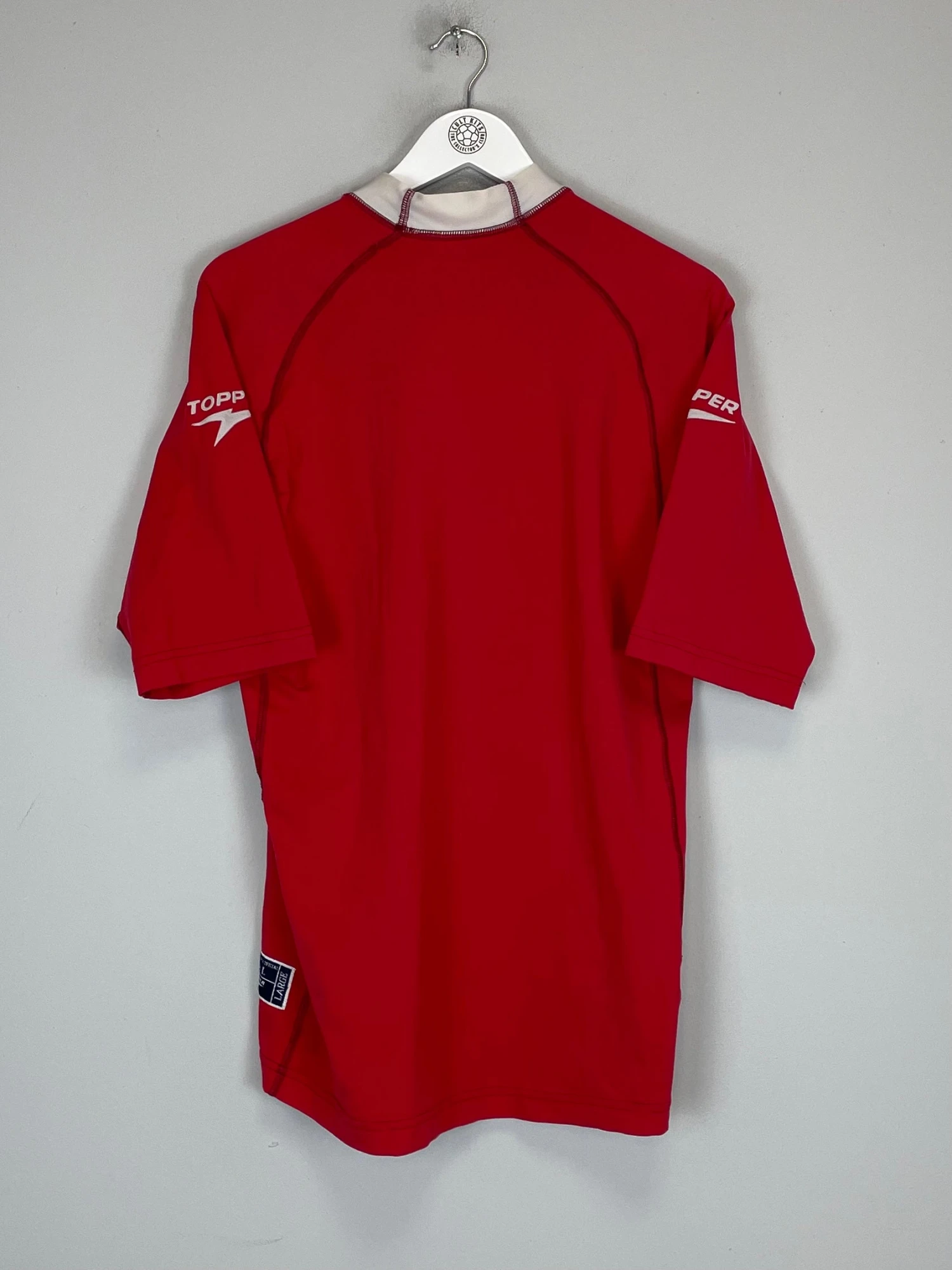 2000/01 INDEPENDIENTE HOME SHIRT (L) TOPPER(2000 01 Independiente Home Shirt L Topper525) 5 2000/01 INDEPENDIENTE HOME SHIRT (L) TOPPER(2000 01 Independiente Home Shirt L Topper525) - Image 3