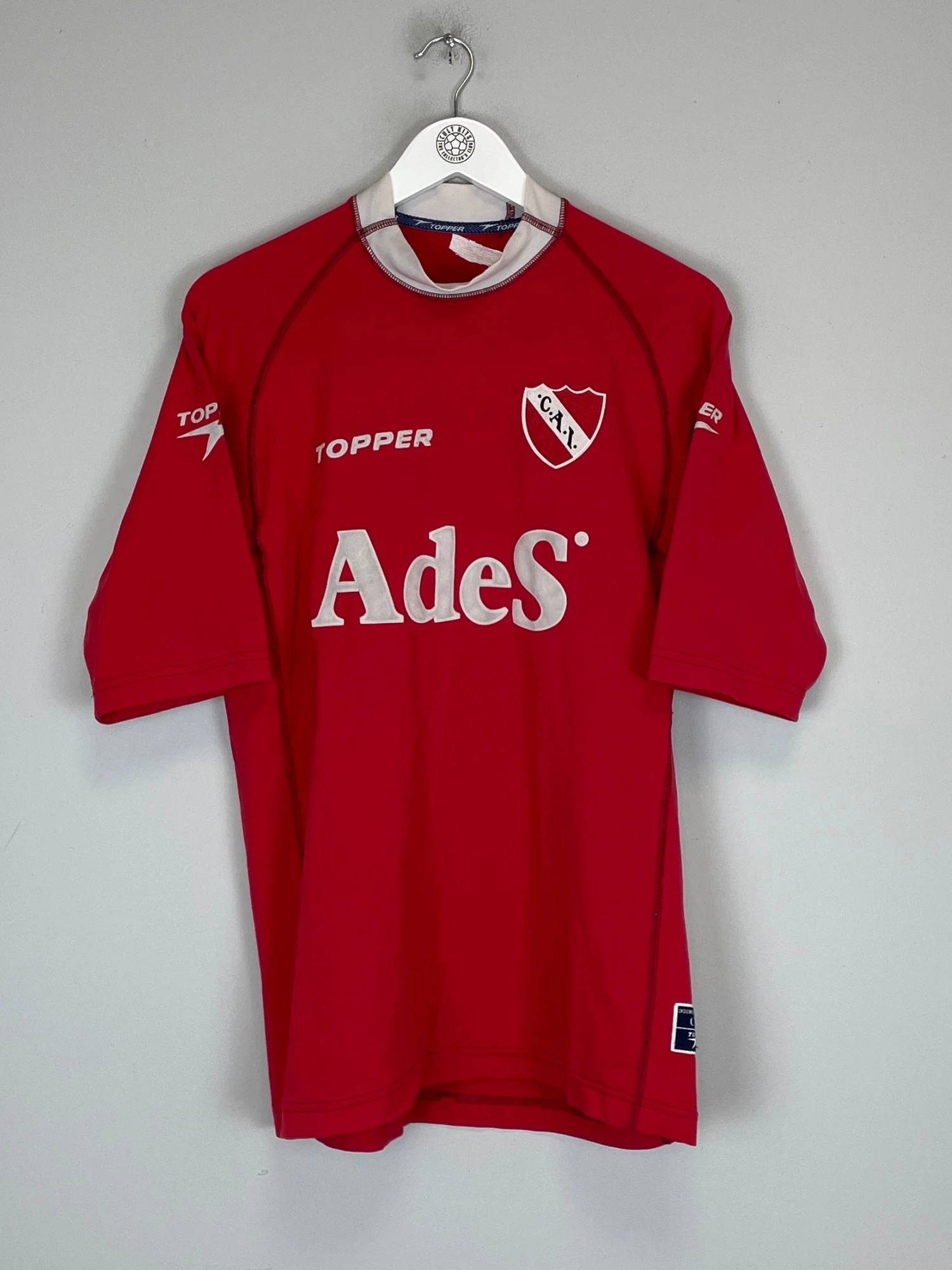 2000/01 INDEPENDIENTE HOME SHIRT (L) TOPPER(2000 01 Independiente Home Shirt L Topper525) 3 2000/01 INDEPENDIENTE HOME SHIRT (L) TOPPER(2000 01 Independiente Home Shirt L Topper525)